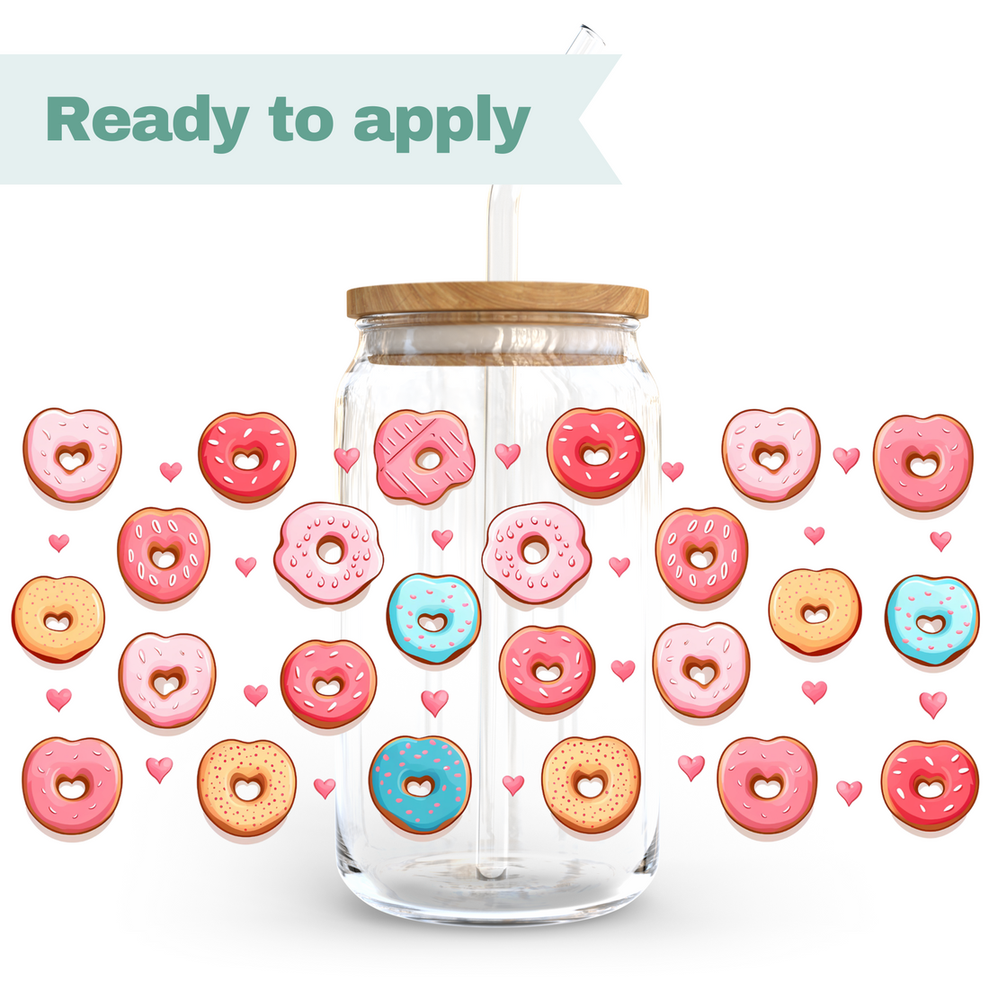Donut Cookie - 16oz UVDTF cup wrap