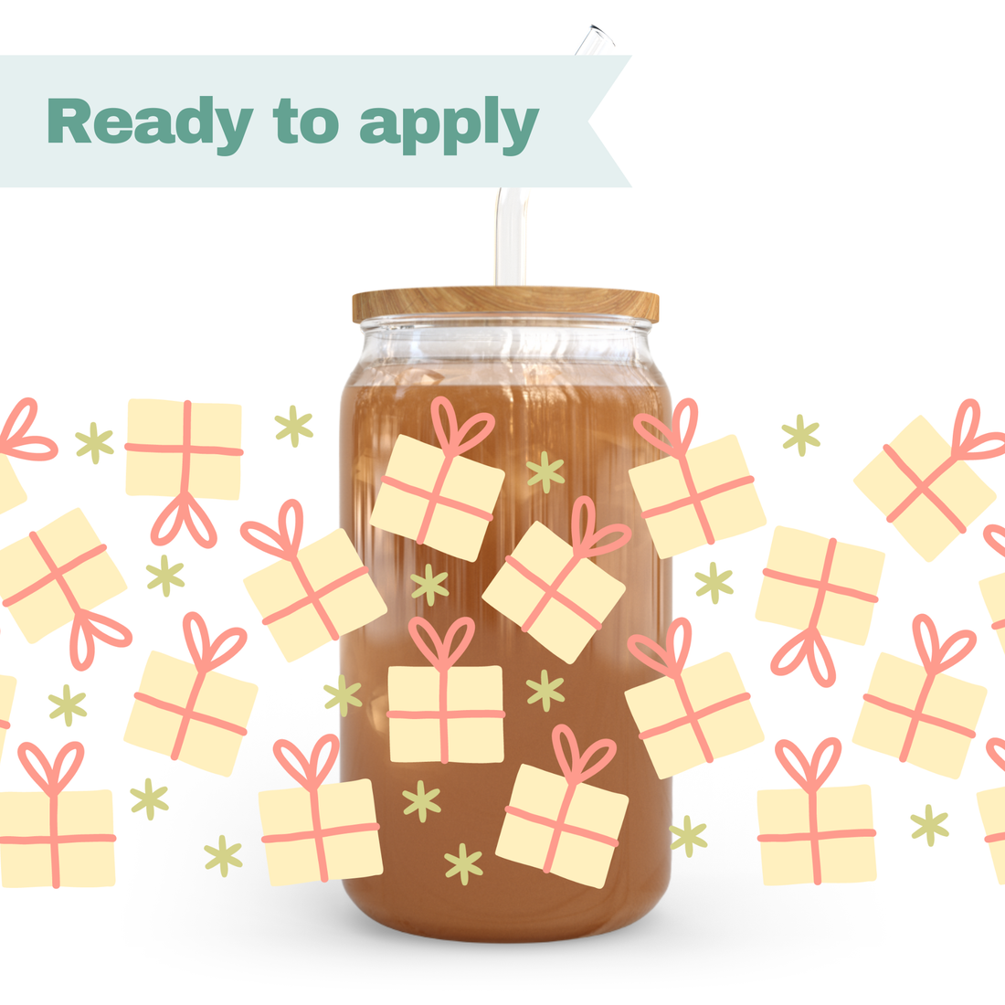 Holiday Gifts - 16oz UVDTF cup wrap