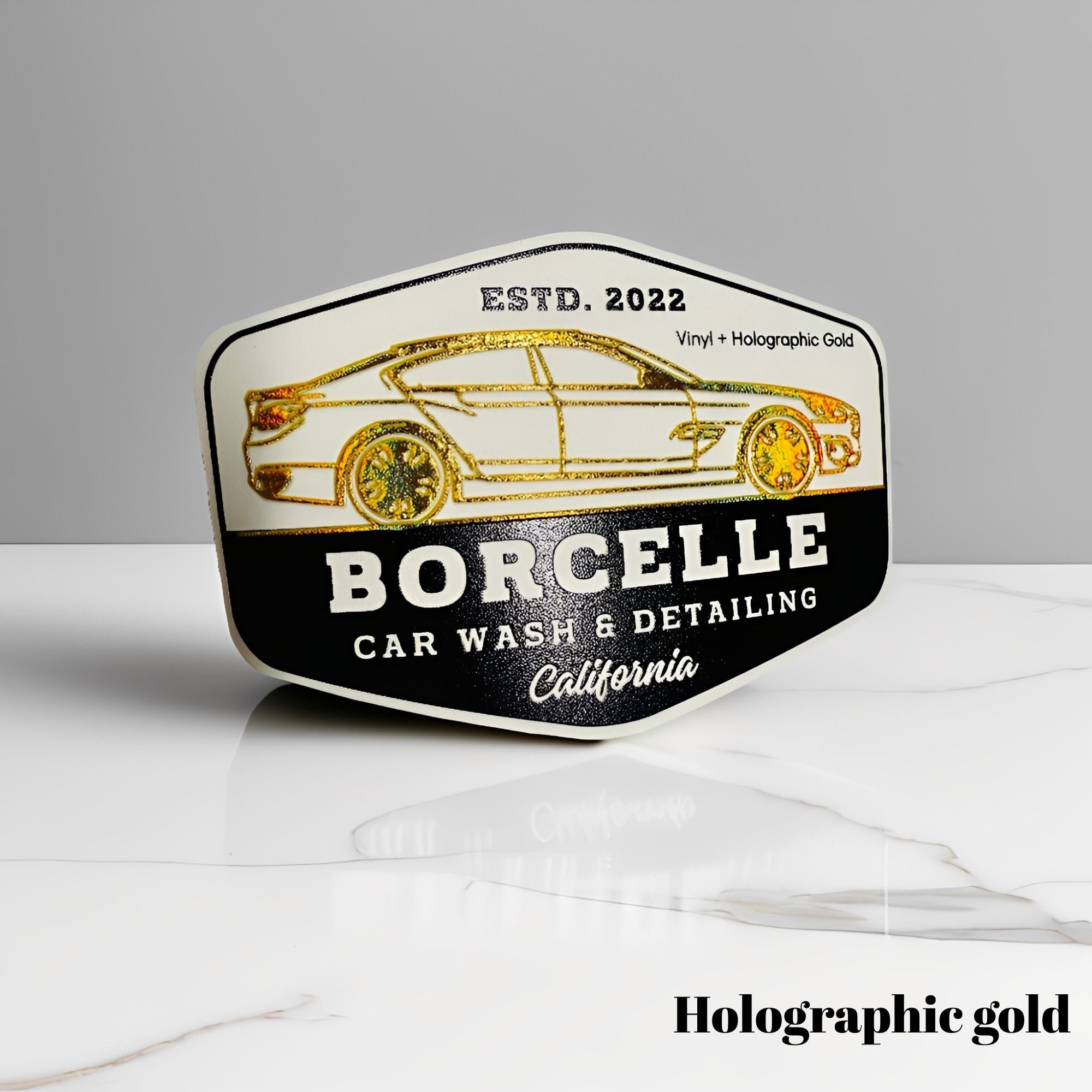 Metallic Foil Label - MOQ: 20 per design