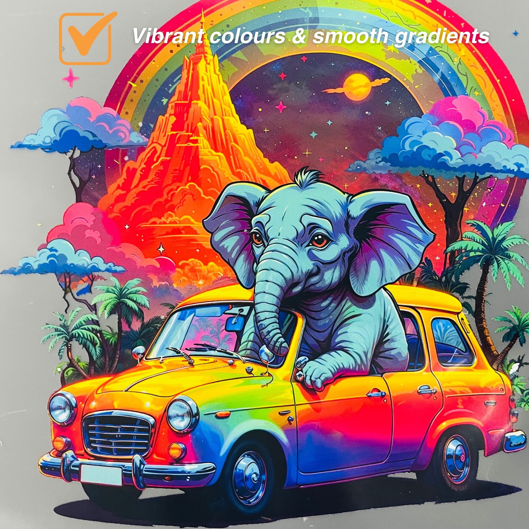 DTF Heat Transfer Custom By Size (No minimums)