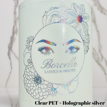 Metallic Foil Label - MOQ: 20 per design