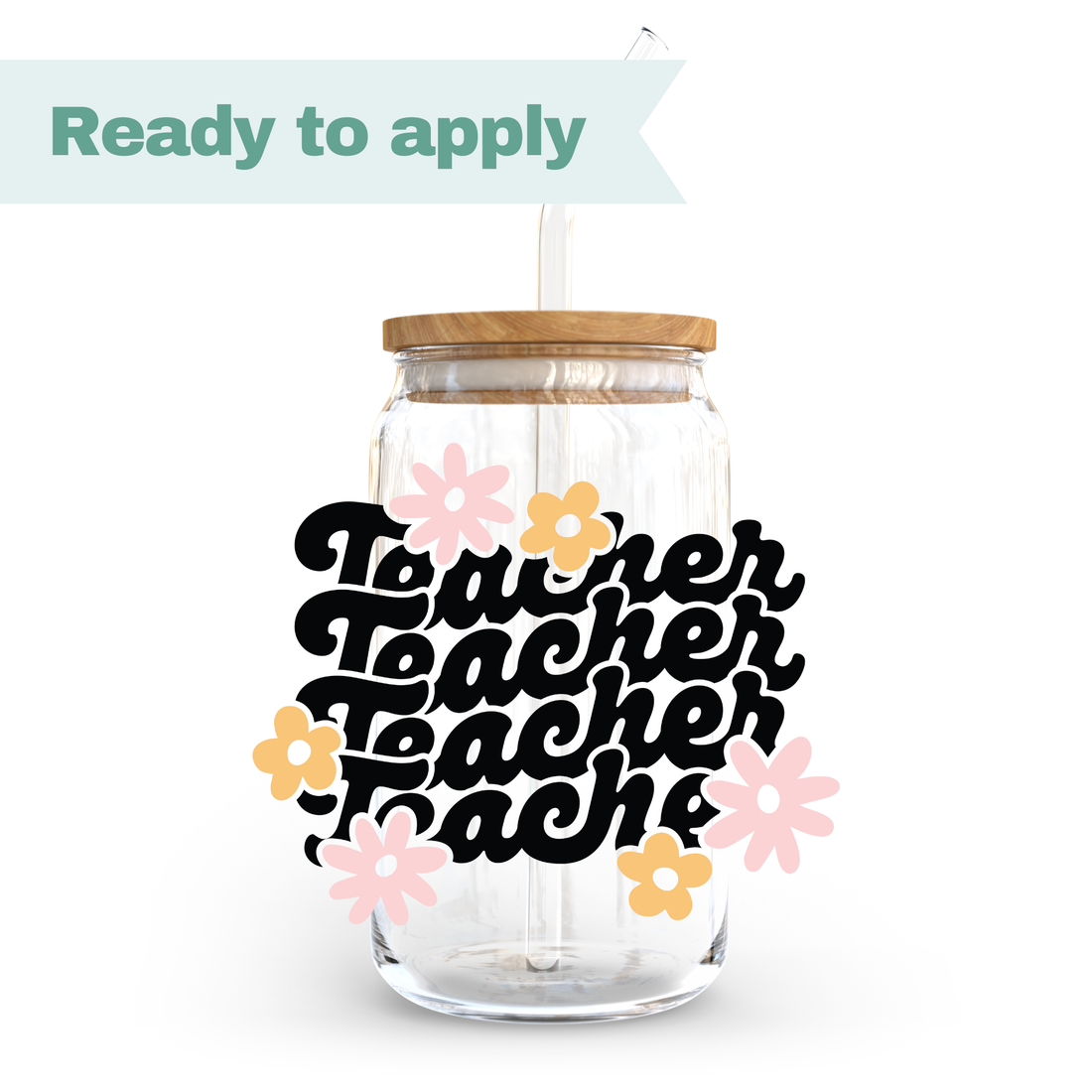 Teacher - 16oz UVDTF cup wrap 