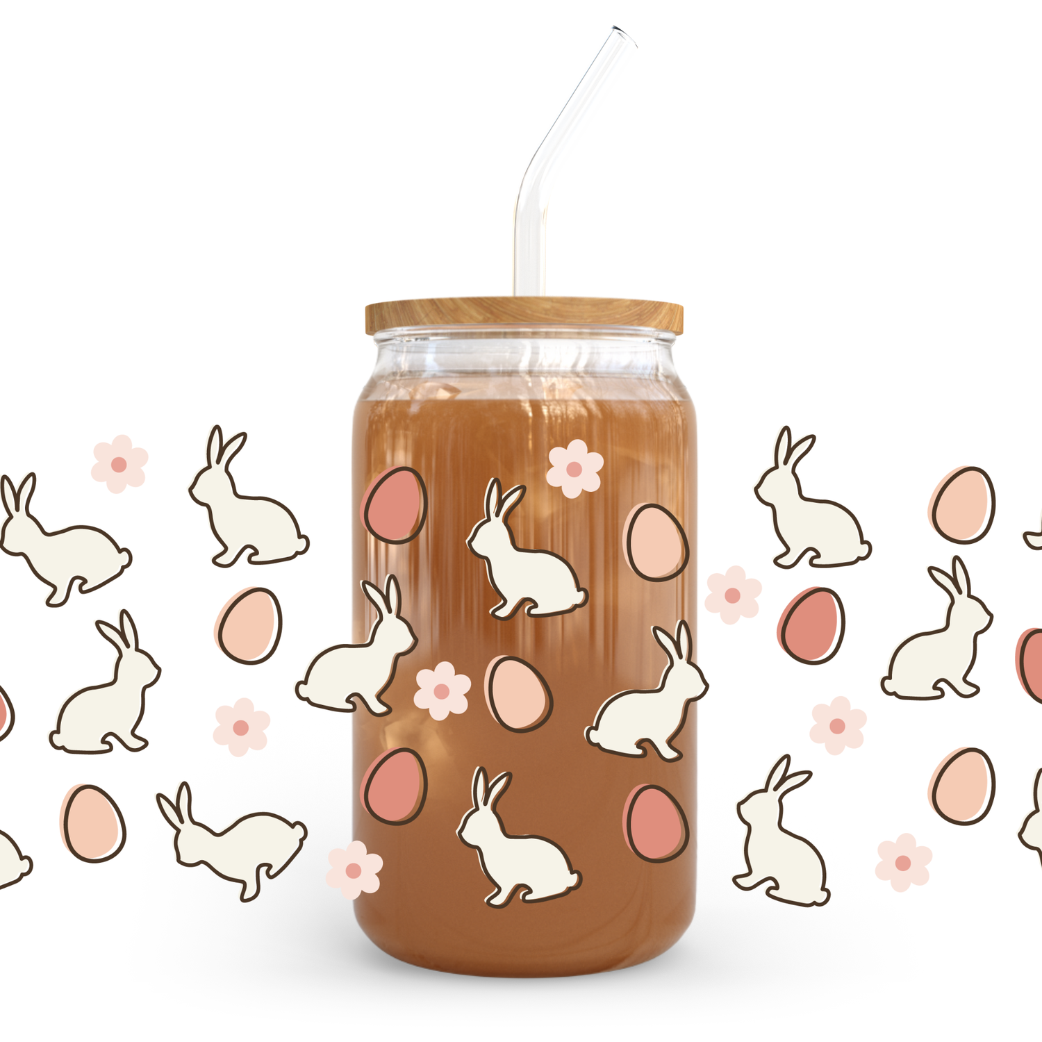 Bunny Egg - 16oz UVDTF cup wrap 
