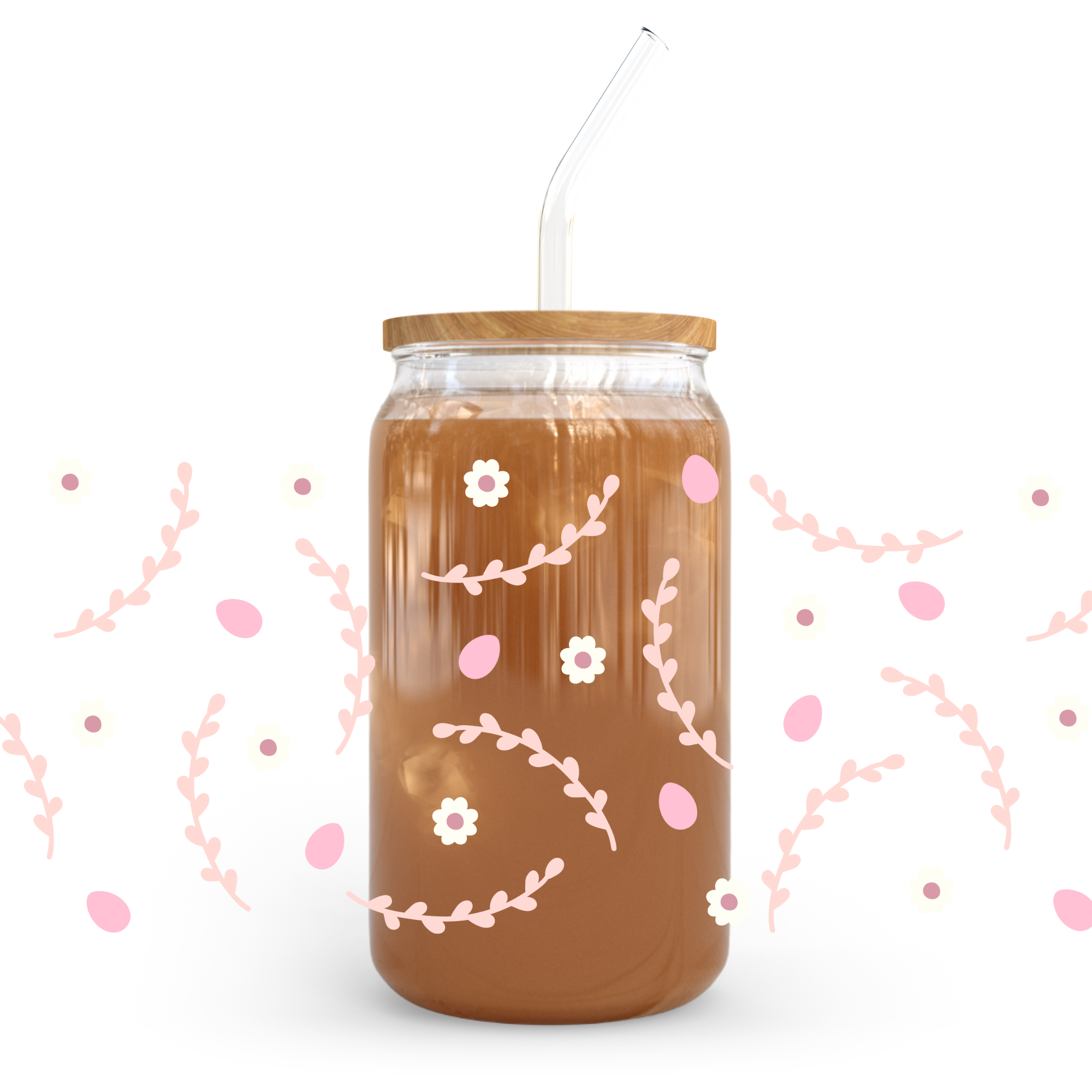 Mini Egg Vine - 16oz UVDTF cup wrap 