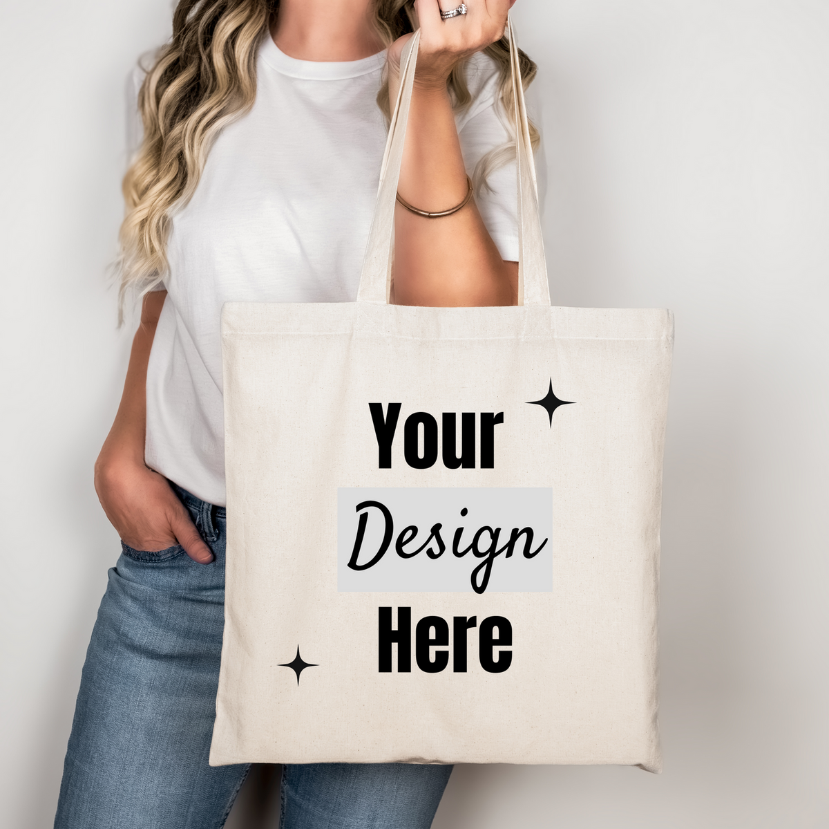 Pure Pack custom merch, personalised tote bag design
