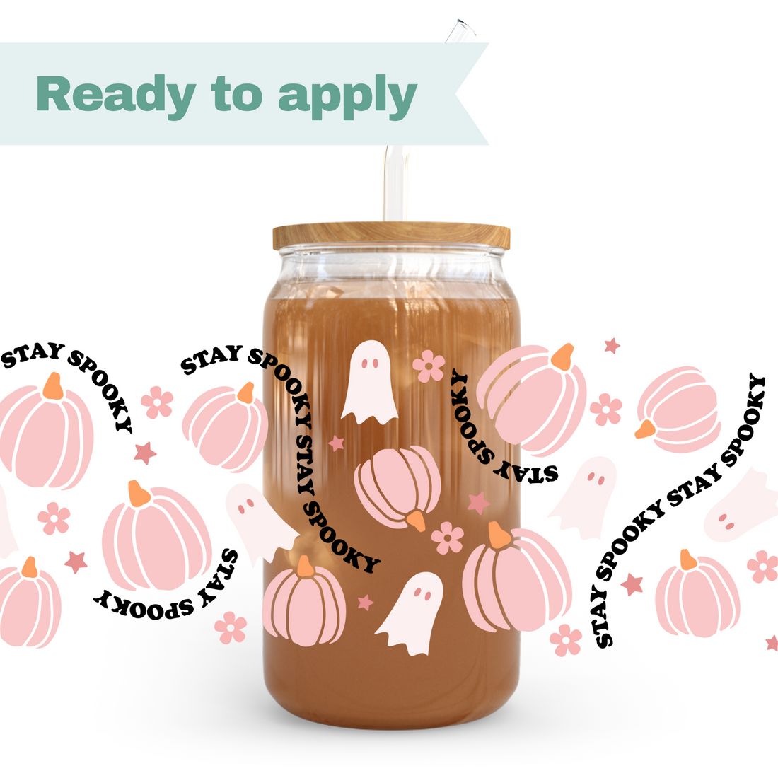 Stay Spooky - 16oz UVDTF cup wrap 