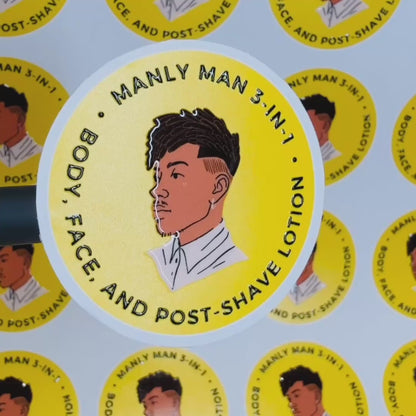 3D Raised Label (Spot Gloss) - MOQ: 20 per design